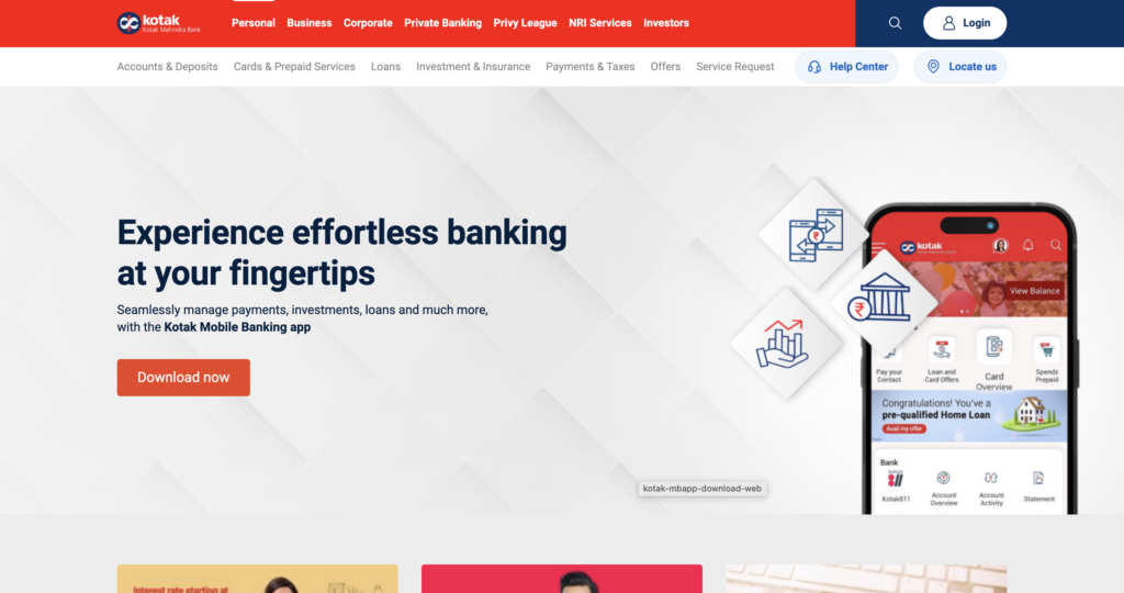 Kotak Mahindra Bank Personal Loan Online Apply